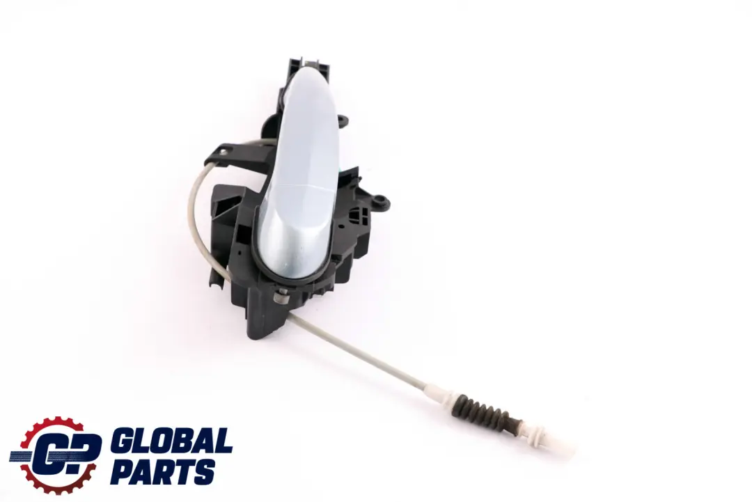 BMW 1 Series E87 Complete Rear Right O/S Grab Door Handle Bluewater Blue Water - SKU 7069759-BW - Part number 7069759