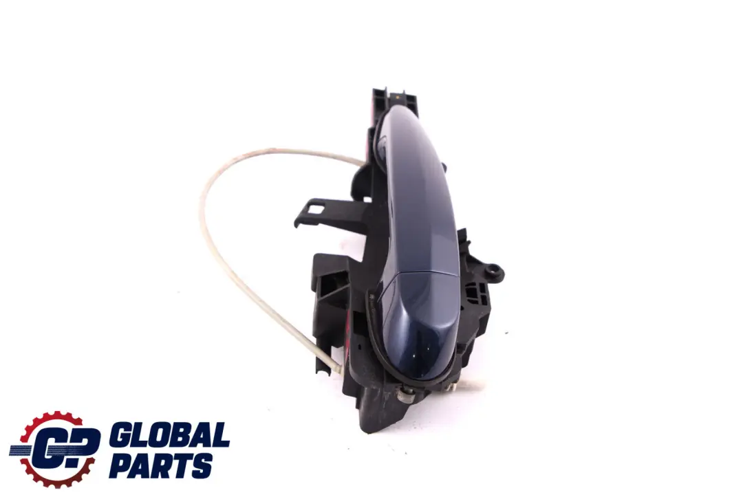 Complete Rear Right Grab Handle O/S Tiefseeblau Deep Sea Blue to BMW 1 Series E87 with Part number 7069759 BMW 1 Series E87 Complete Rear Right Grab Handle O/S Tiefseeblau Deep Sea Blue - SKU 7069759-DSB - Part number 7069759