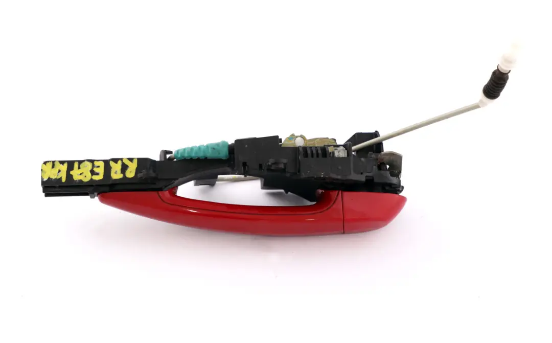 Complete Rear Right O/S Grab Door Handle Karmesinrot Red A61 to BMW 1 Series E87 with Part number 7069759 BMW 1 Series E87 Complete Rear Right O/S Grab Door Handle Karmesinrot Red A61 - SKU 7069759-KAR - Part number 7069759