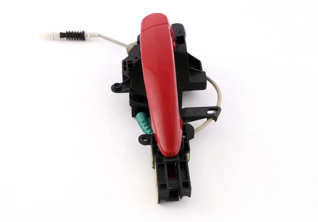 Complete Rear Right O/S Grab Door Handle Karmesinrot Red A61 to BMW 1 Series E87 with Part number 7069759 BMW 1 Series E87 Complete Rear Right O/S Grab Door Handle Karmesinrot Red A61 - SKU 7069759-KAR - Part number 7069759