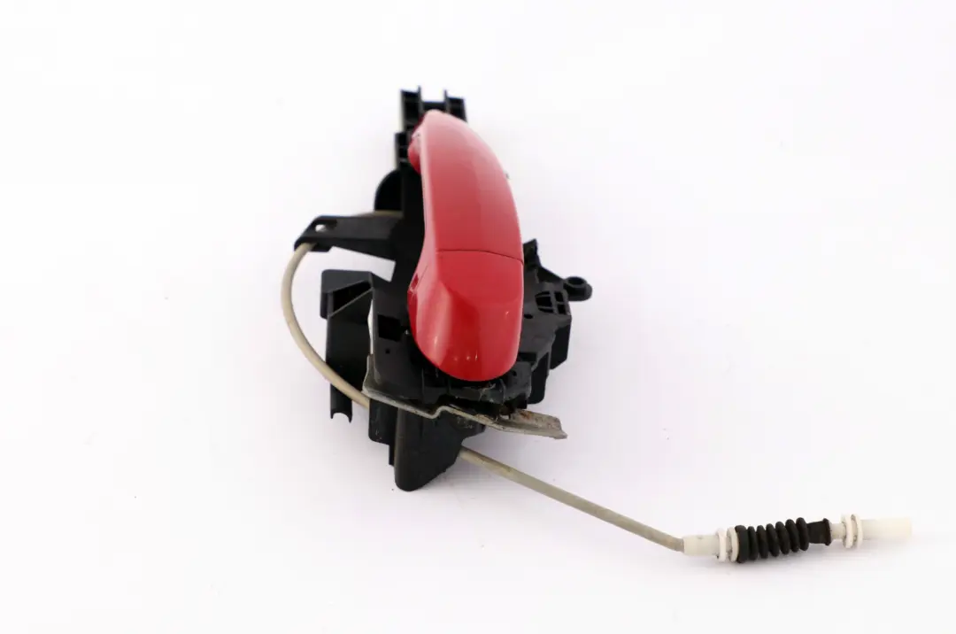 Complete Rear Right O/S Grab Door Handle Karmesinrot Red A61 to BMW 1 Series E87 with Part number 7069759 BMW 1 Series E87 Complete Rear Right O/S Grab Door Handle Karmesinrot Red A61 - SKU 7069759-KAR - Part number 7069759