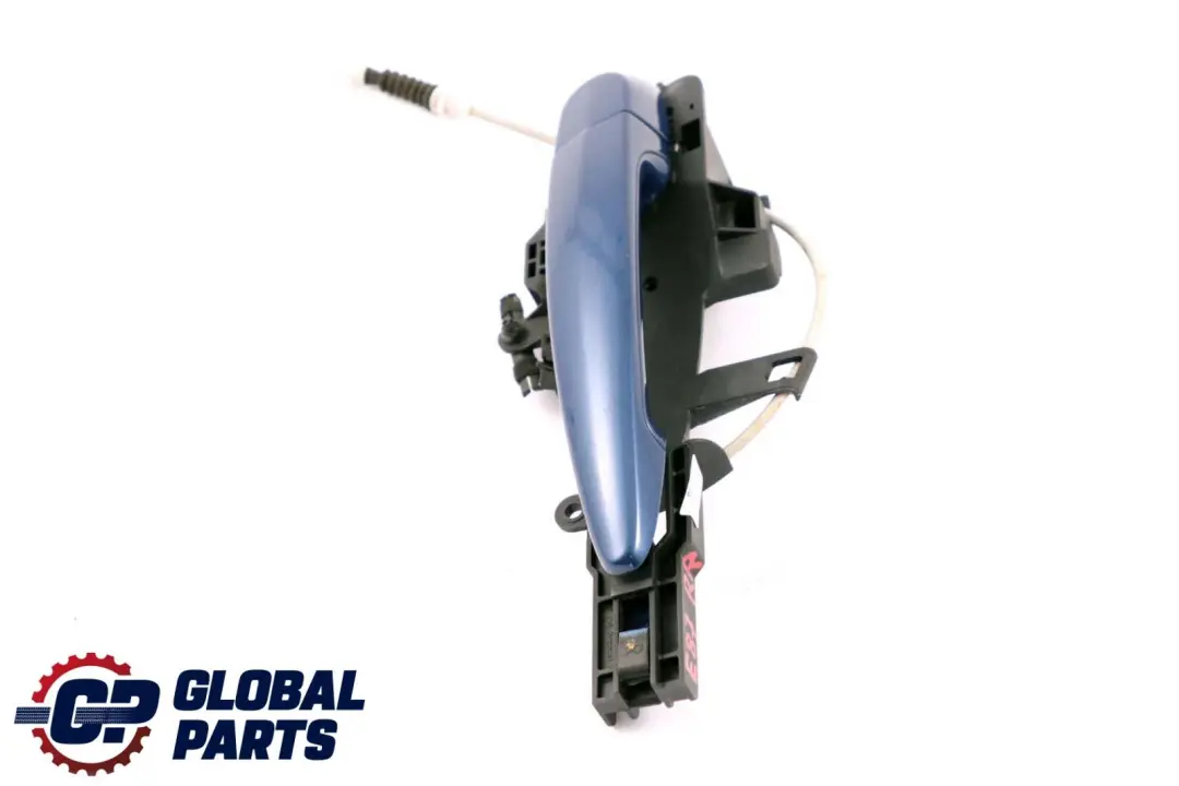 BMW E87 Maniglia Completa Porta Posteriore Destra Le Mans Blau Blue 381 - SKU 7069759-LMB - Numero di parte 7069759