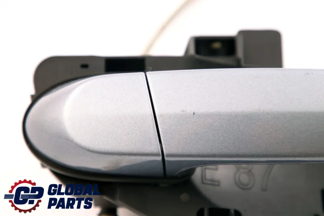 Complete Rear Right O/S Grab Door Handle Quarzblau Blue to BMW 1 Series E87 with Part number 7069759 BMW 1 Series E87 Complete Rear Right O/S Grab Door Handle Quarzblau Blue - SKU 7069759-QB - Part number 7069759