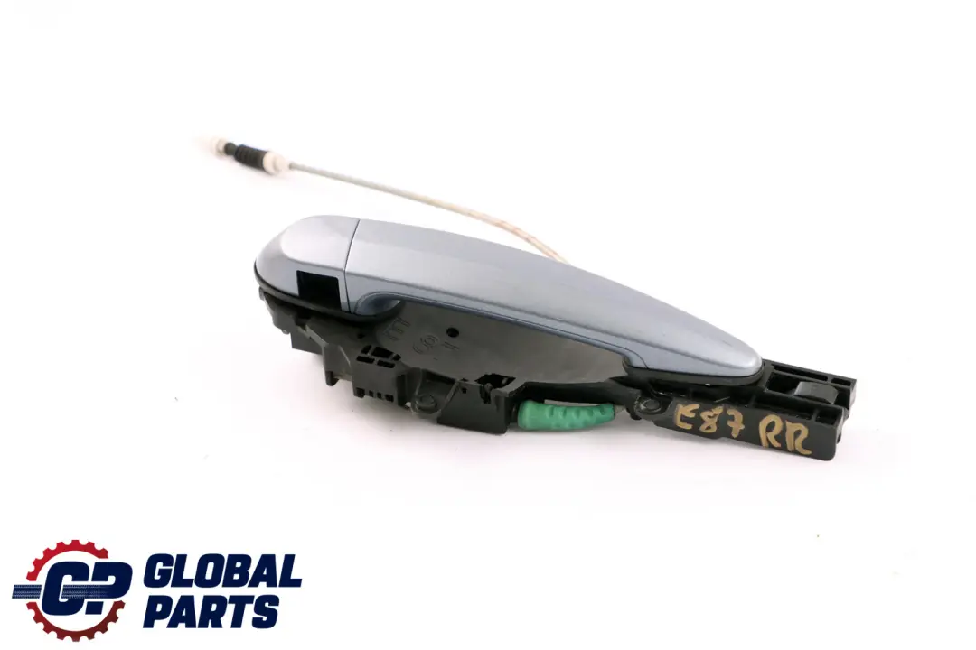 BMW E87 completa trasera derecha O / Grab manija De La puerta Quarzblau Azul A18 - SKU 7069759-QB1 - Número de pieza 7069759