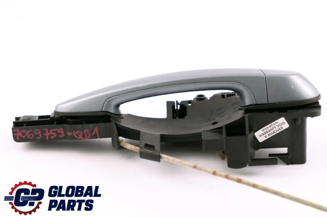  *BMW 1 er 1 E87 Türgriff Komplett Hinten Rechts Quarzblau Blue Blau Metallic - SKU 7069759-QB1 - Teilenummer 7069759
