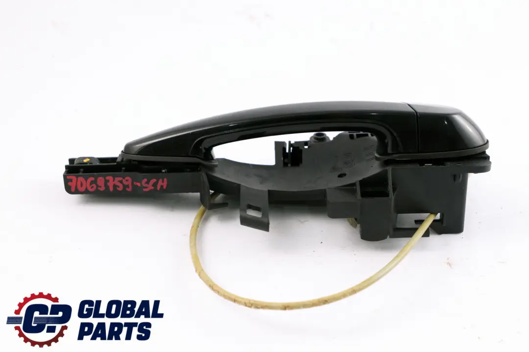 BMW 1 Series E87 Complete Rear Right O/S Grab Door Handle Schwarz 2 - 668 - SKU 7069759-SCH - Part number 7069759