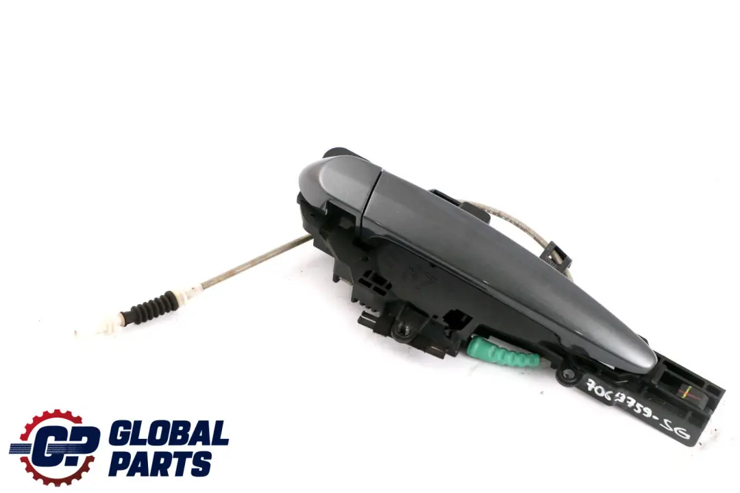 Complete Grab Handle Rear Right O/S Sparkling Graphite to BMW E87 with Part number 51227069759 BMW E87 Complete Grab Handle Rear Right O/S Sparkling Graphite - SKU 7069759-SG - Part number 51227069759