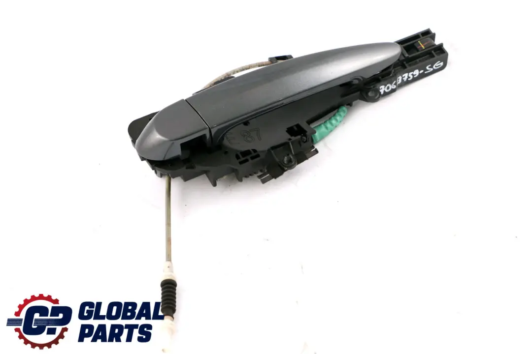 Completo Maniglia Posteriore Destra Frizzante Grafite per BMW E87 E87N con numero di parte 51227069759 BMW E87 E87N Completo Maniglia Posteriore Destra Frizzante Grafite - SKU 7069759-SG - Numero di parte 51227069759