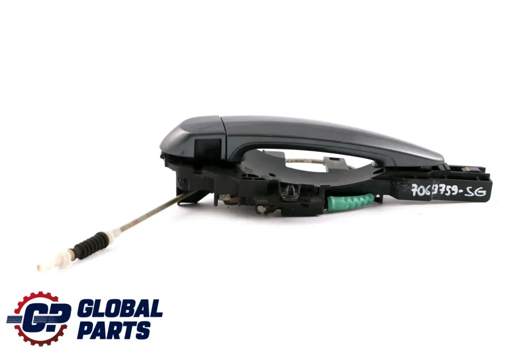 BMW 1 er E87 E87N Kompletter Türgriff Hinten Rechts Sparkling Graphite - SKU 7069759-SG - Teilenummer 51227069759