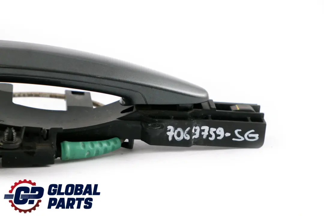 Asidero Completo Trasero Derecho Sparkling Graphite para BMW E87 E87N con número de pieza 51227069759 BMW E87 E87N Asidero Completo Trasero Derecho Sparkling Graphite - SKU 7069759-SG - Número de pieza 51227069759