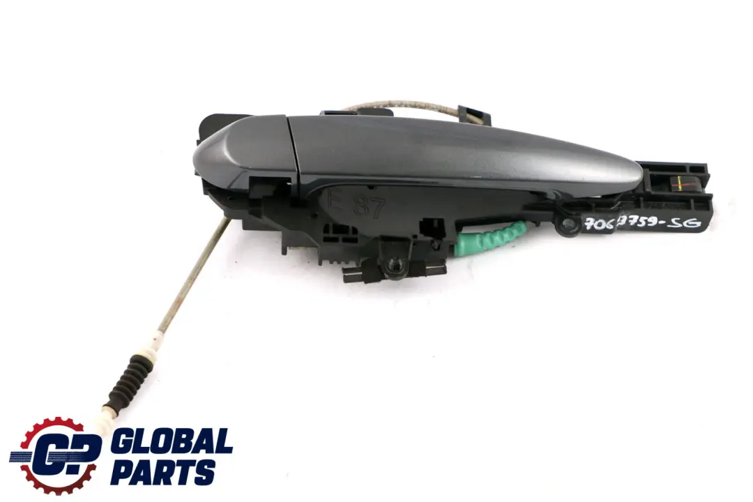 BMW 1 Series E87 E87N Complete Grab Handle Rear Right O/S Sparkling Graphite - SKU 7069759-SG - Part number 51227069759