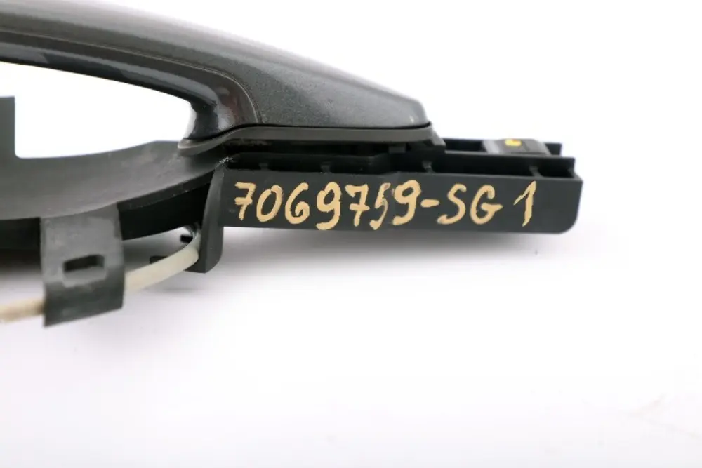 BMW 1 Series 1 E87 Complete Rear Left Grab Handle N/S Sparkling Graphite - SKU 7069759-SG1 - Part number 7069759