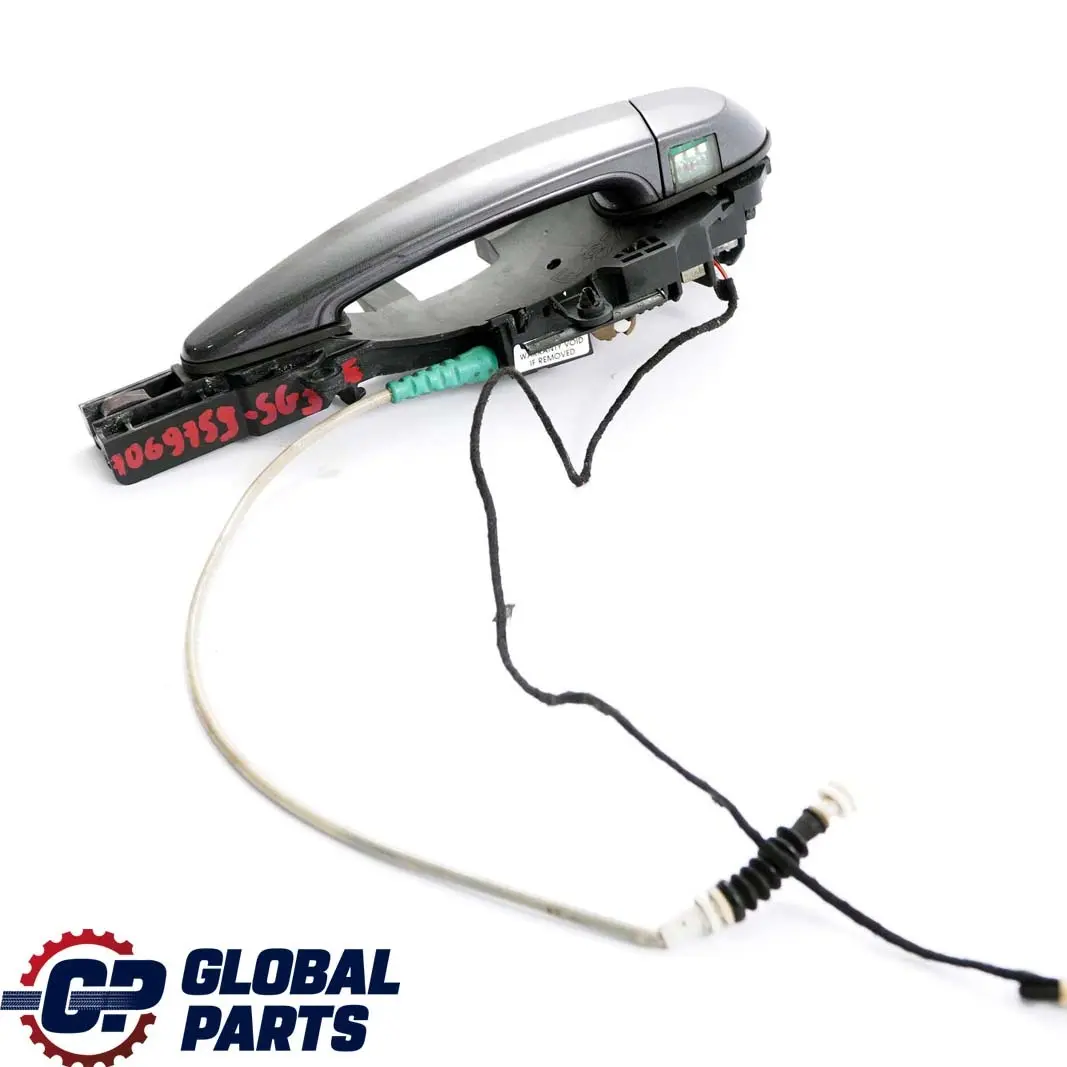 Completo Maniglia Posteriore Sinistra Frizzante Grafite A22 per BMW E87 con numero di parte 7069759 BMW E87 Completo Maniglia Posteriore Sinistra Frizzante Grafite A22 - SKU 7069759-SG3 - Numero di parte 7069759