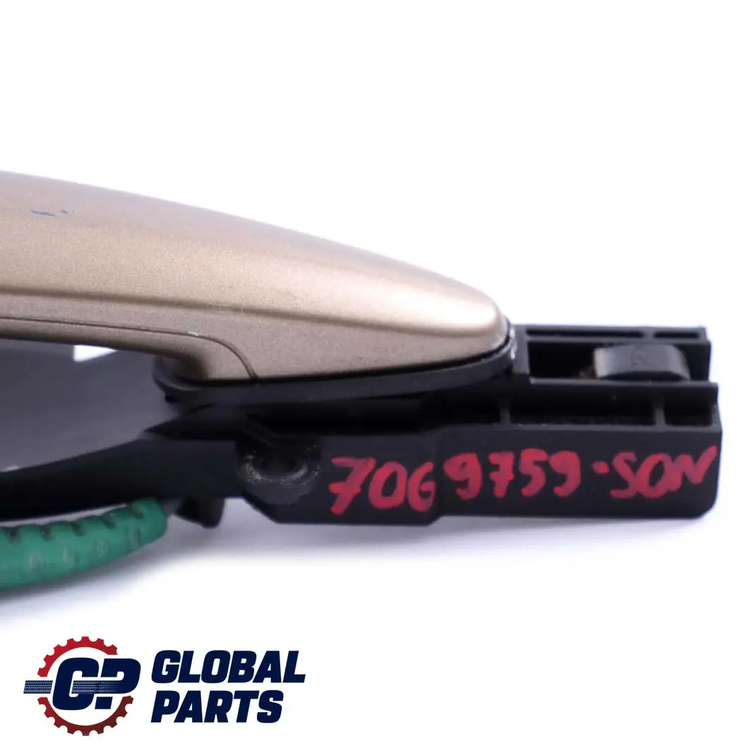 BMW 1 Series E87 Complete Rear Right O/S Grab Door Handle Sonora Metallic A23 - SKU 7069759-SON1 - Part number 7069759