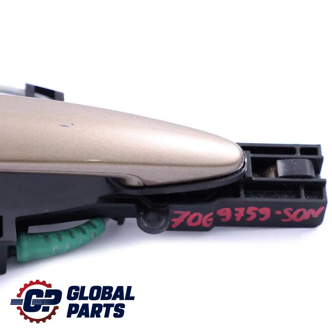 Complete Rear Right O/S Grab Door Handle Sonora Metallic A23 to BMW 1 Series E87 with Part number 7069759 BMW 1 Series E87 Complete Rear Right O/S Grab Door Handle Sonora Metallic A23 - SKU 7069759-SON1 - Part number 7069759