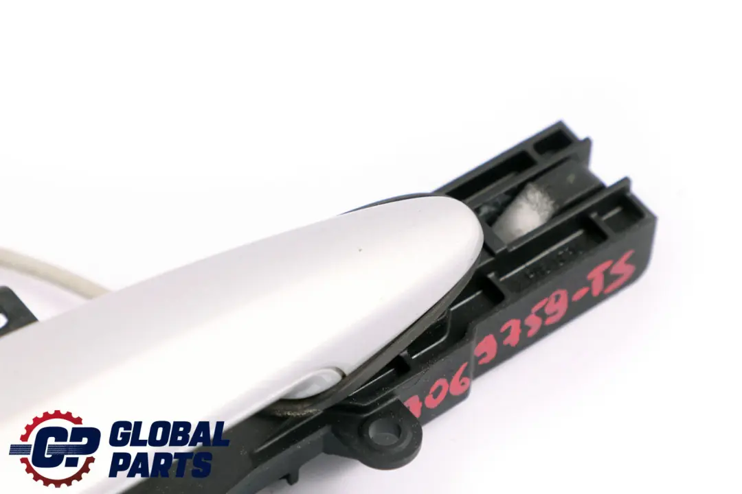 BMW 1 Series E87 Complete Rear Right O/S Grab Door Handle Titansilber Silver - SKU 7069759-TS - Part number 7069759