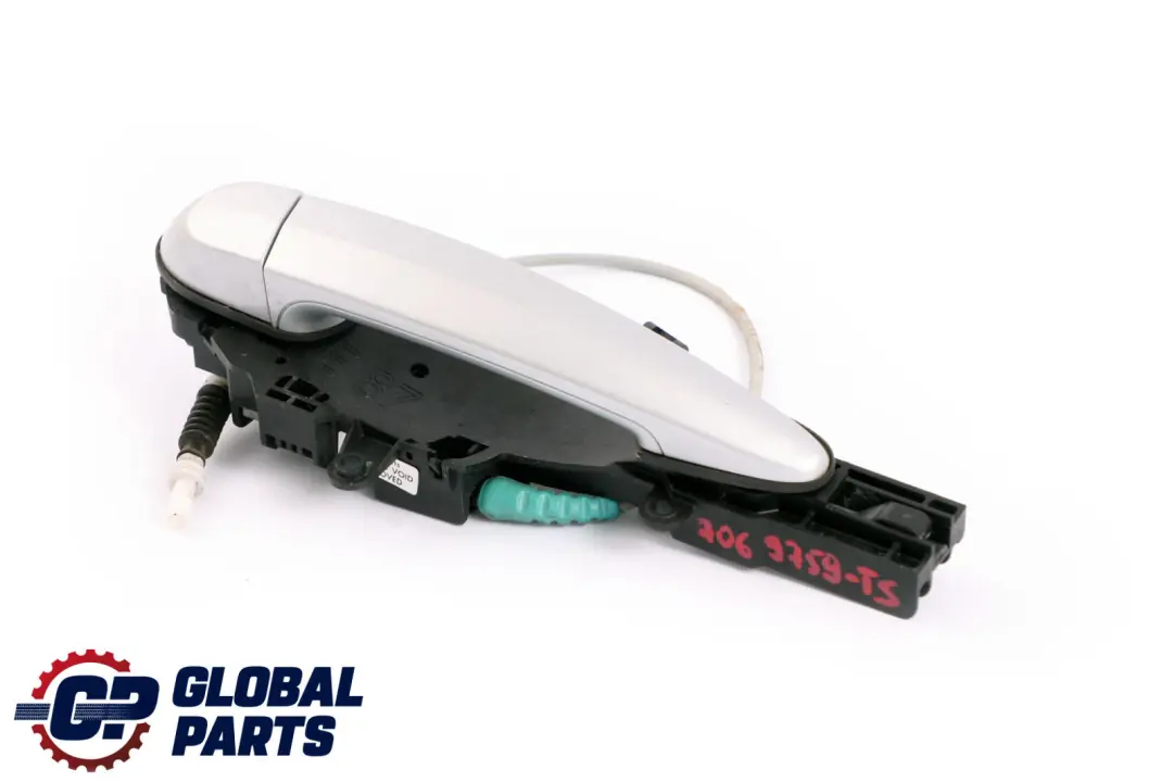 BMW E87 completa trasera derecha O / Grab manija De La puerta Titansilber plata - SKU 7069759-TS - Número de pieza 7069759