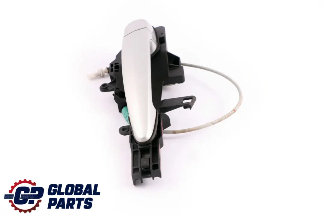 BMW E87 completa trasera derecha O / Grab manija De La puerta Titansilber plata - SKU 7069759-TS - Número de pieza 7069759