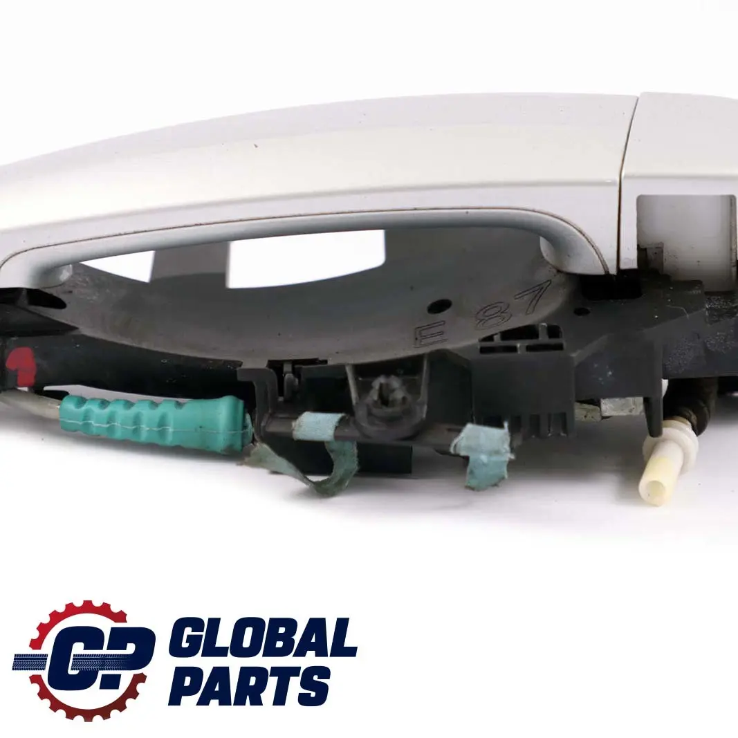 Asidero Trasero Izquierdo Completo Titansilber Metallic Silver para BMW E87 con número de pieza 51210392545 51227069759 BMW E87 Asidero Trasero Izquierdo Completo Titansilber Metallic Silver - SKU 7069759-TS1 - Número de pieza 51210392545 51227069759