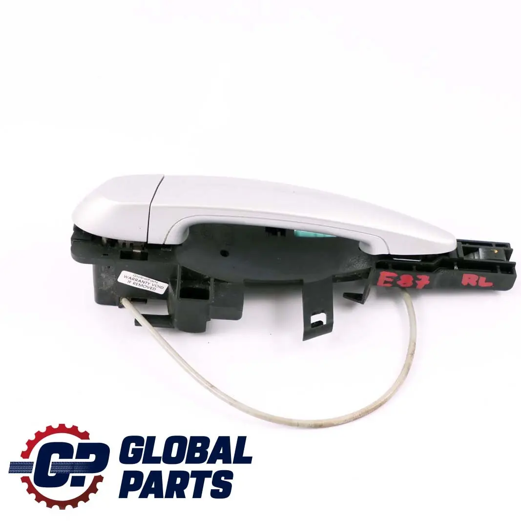 BMW E87 Completo Maniglia Posteriore SX Argento-Titanio Metallizzato 354 - SKU 7069759-TS1 - Numero di parte 51210392545 51227069759