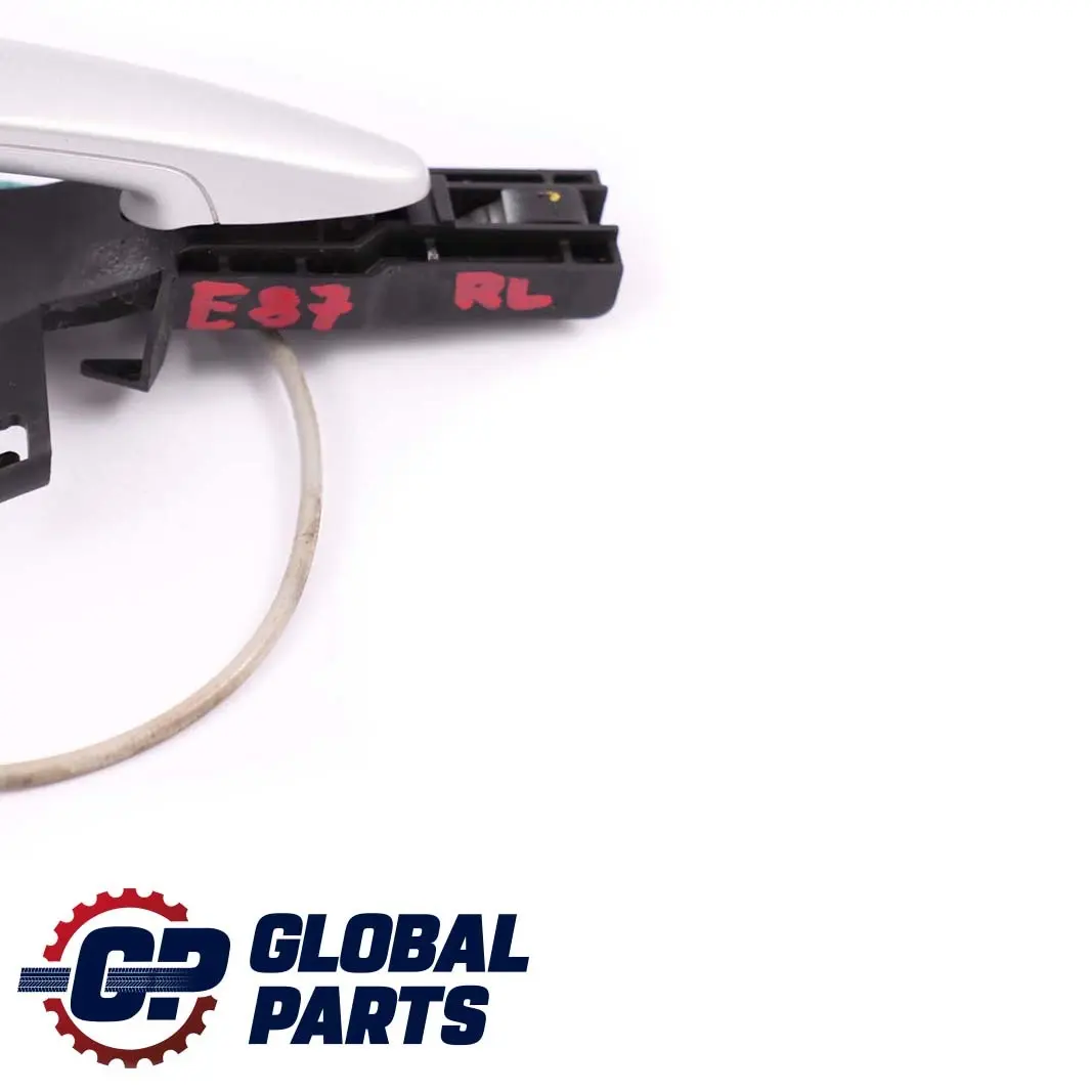 BMW E87 Completo Maniglia Posteriore SX Argento-Titanio Metallizzato 354 - SKU 7069759-TS1 - Numero di parte 51210392545 51227069759