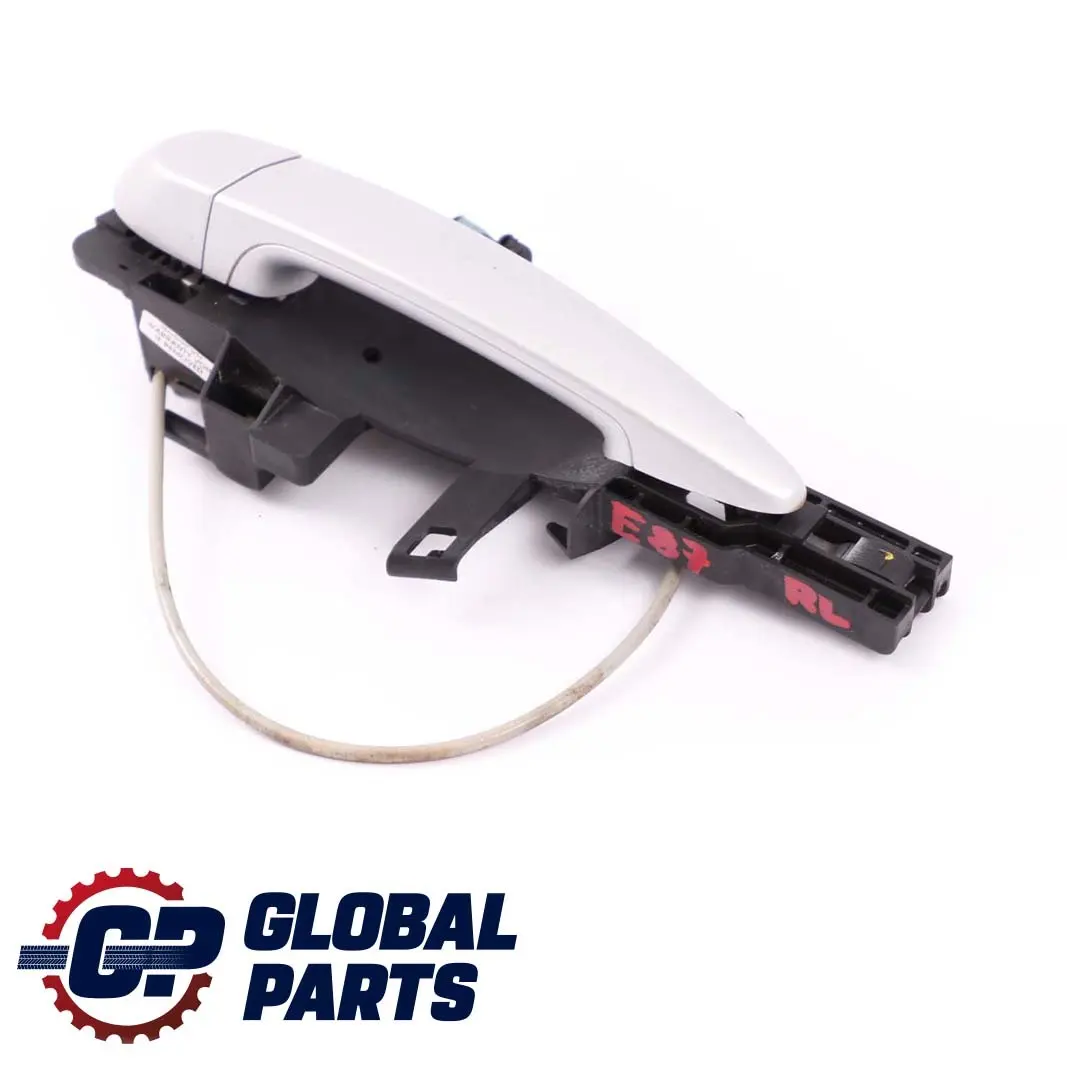 BMW E87 Completo Maniglia Posteriore SX Argento-Titanio Metallizzato 354 - SKU 7069759-TS1 - Numero di parte 51210392545 51227069759