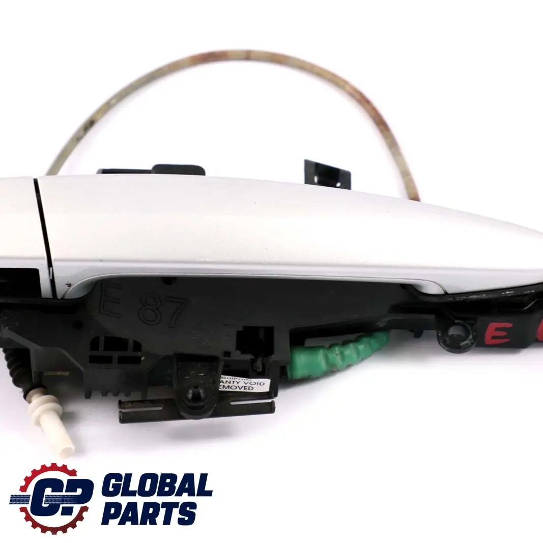 Complete Rear Right O/S Grab Door Handle Titansilber Silver to BMW 1 Series E87 2 with Part number 7069759 BMW 1 Series E87 2 Complete Rear Right O/S Grab Door Handle Titansilber Silver - SKU 7069759-TS2 - Part number 7069759