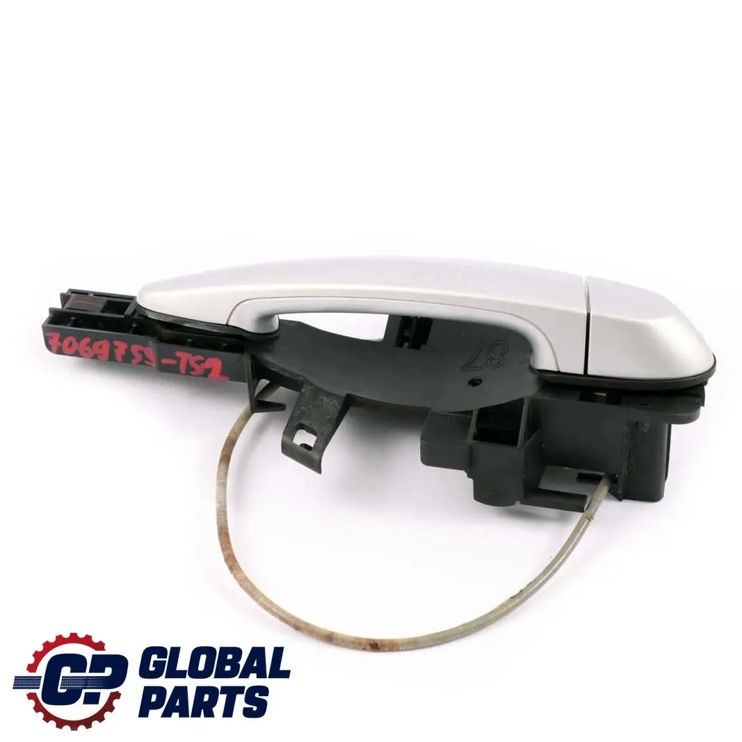 BMW E87 completa trasera derecha O / Grab manija De La puerta Titansilber plata - SKU 7069759-TS2 - Número de pieza 7069759