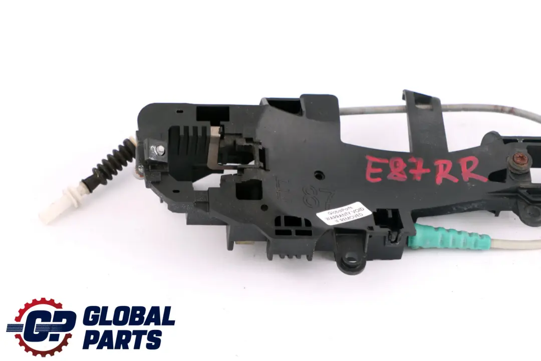 Driver Door Outside Grab Handle Carrier Right O/S to BMW E87 Rear with Part number 7069759 BMW E87 Rear Driver Door Outside Grab Handle Carrier Right O/S - SKU 7069759 - Part number 7069759