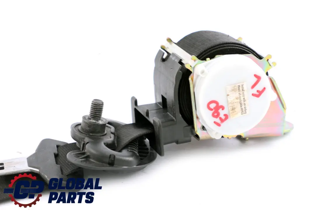 Cinturon De seguridad superior delantero izquierdo para BMW E87 E90 E91 con número de pieza 7069955 BMW E87 E90 E91 Cinturon De seguridad superior delantero izquierdo - SKU 7069955 - Número de pieza 7069955