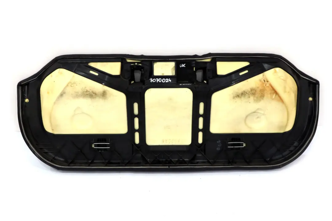 BMW 5 Series E60 Black Vinyl Imitation Leather Interior Rear Seat Sofa Couch - SKU 7070024 - Part number 7070024