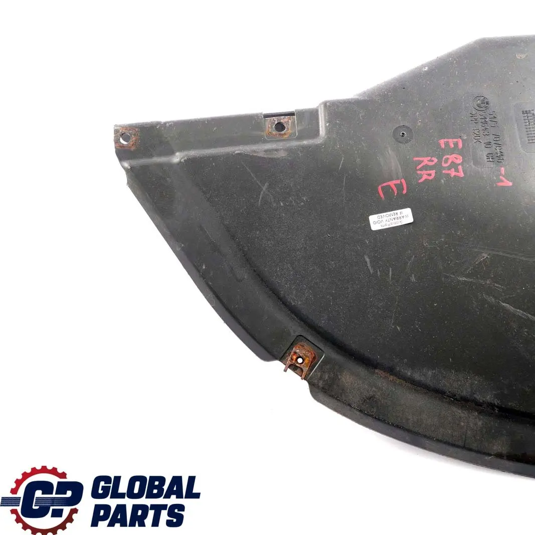 BMW 1 Series E81 E87 1 Under Body Panelling Cover Rear Right O/S - SKU 7070140-1 - Part number 7070140