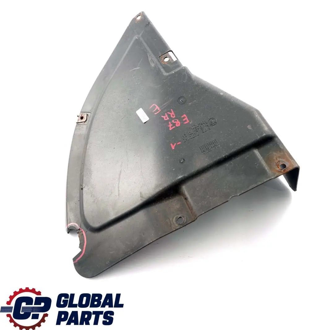 Tapa De panelado bajo carroceria trasera derecha para BMW E81 E87 1 con número de pieza 7070140 BMW E81 E87 1 Tapa De panelado bajo carroceria trasera derecha - SKU 7070140-1 - Número de pieza 7070140
