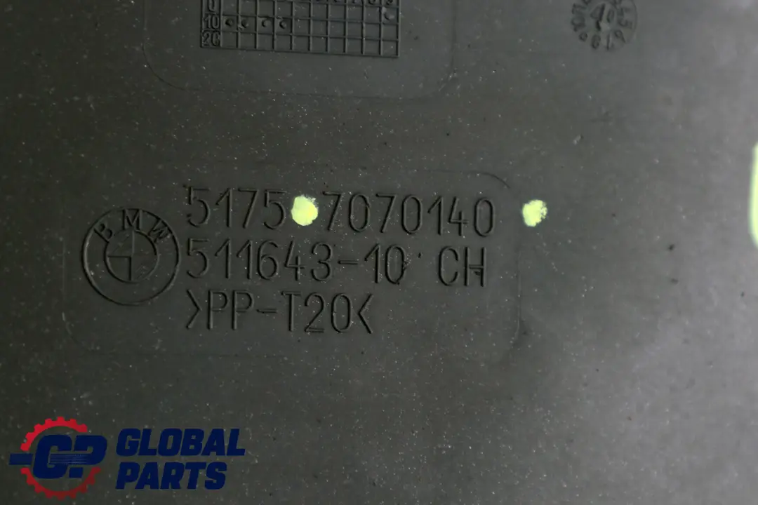 BMW E81 E87 LCI Osłona Płyta Podwozia Filtra - SKU 7070140 - Numer Części 7070140