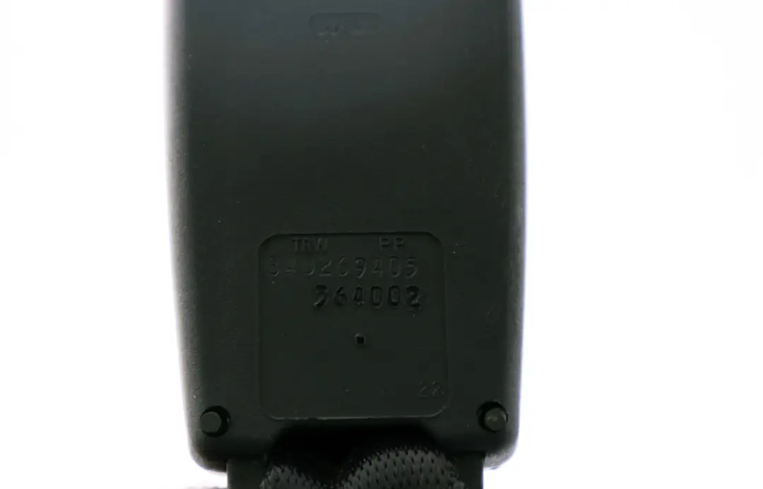 BMW X5 E53 Rear Seat Middle Right Lower Belt Fitting O/S - SKU 7070186 - Part number 7070186