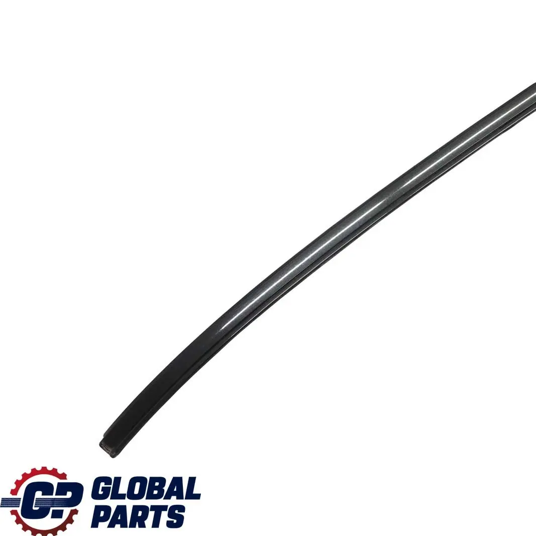BMW E60 Left Roof Moulding Railing Gutter Rail N/S Black Sapphire Metallic - SKU 7070195-BS - Part number 7070195