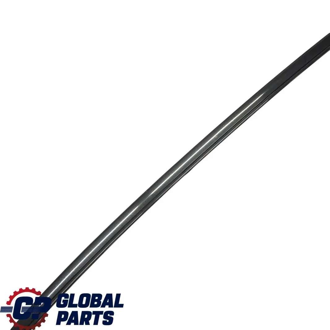 BMW E60 Left Roof Moulding Railing Gutter Rail N/S Black Sapphire Metallic - SKU 7070195-BS - Part number 7070195