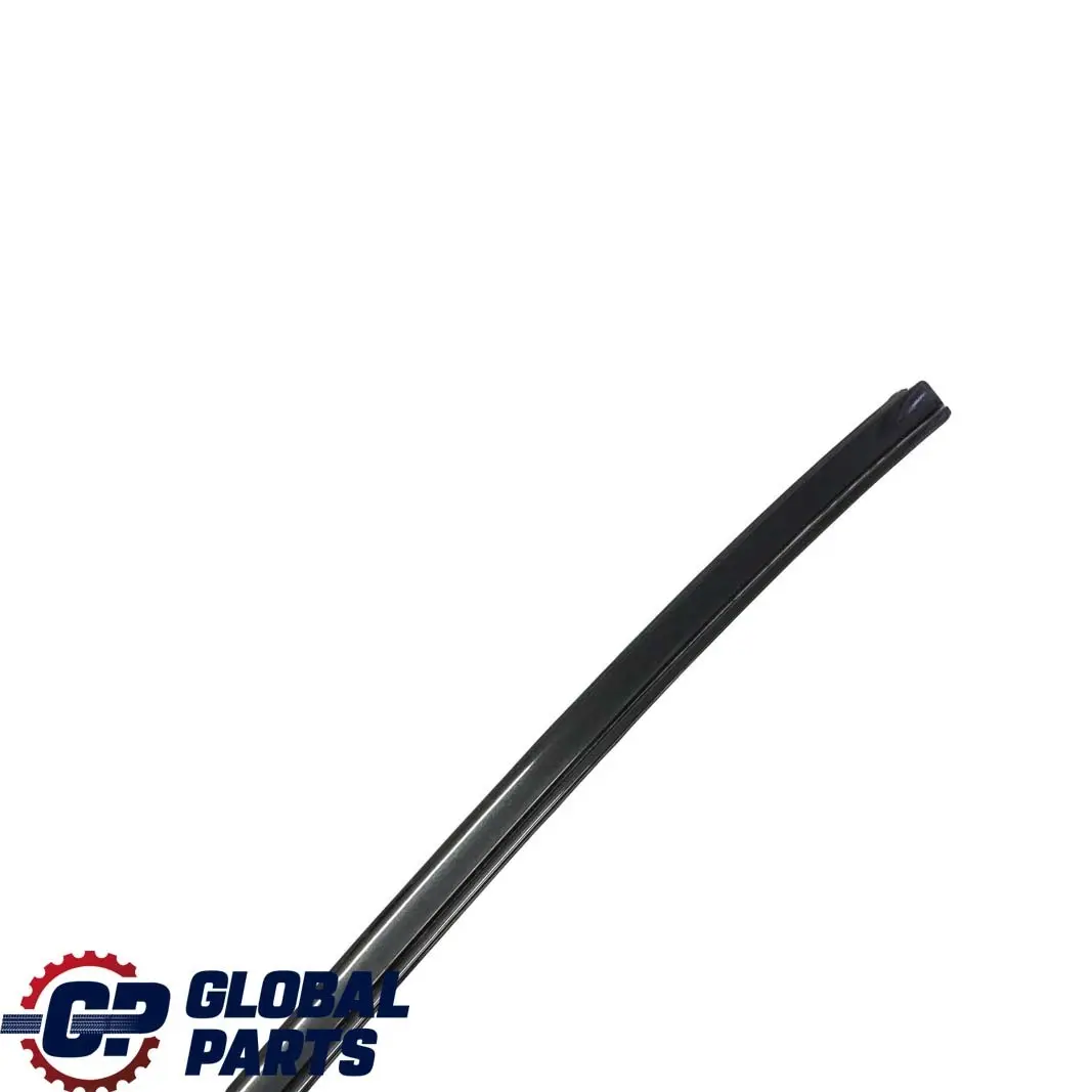 BMW E60 Left Roof Moulding Railing Gutter Rail N/S Black Sapphire Metallic - SKU 7070195-BS - Part number 7070195