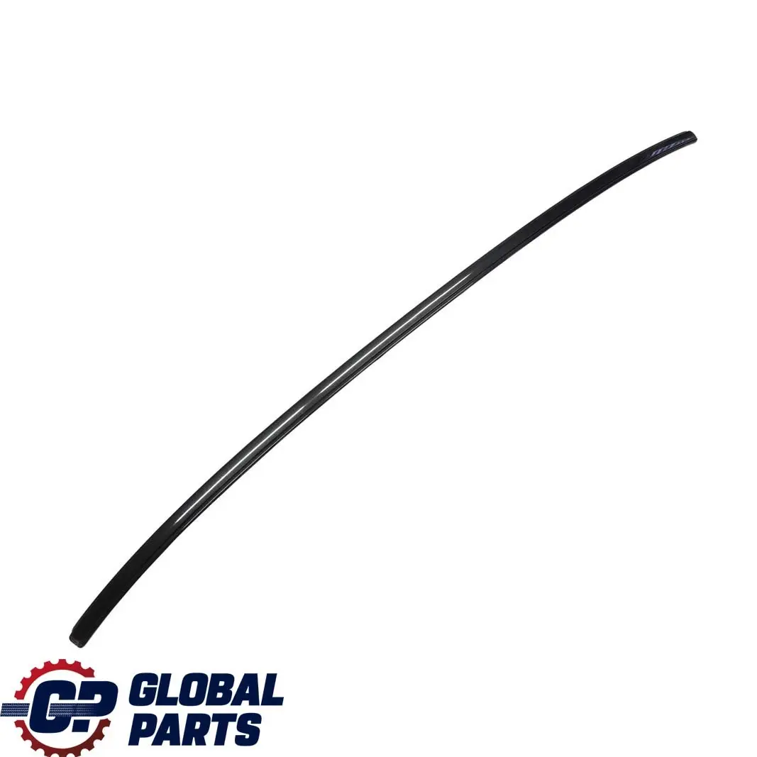 BMW E60 Left Roof Moulding Railing Gutter Rail N/S Black Sapphire Metallic - SKU 7070195-BS - Part number 7070195