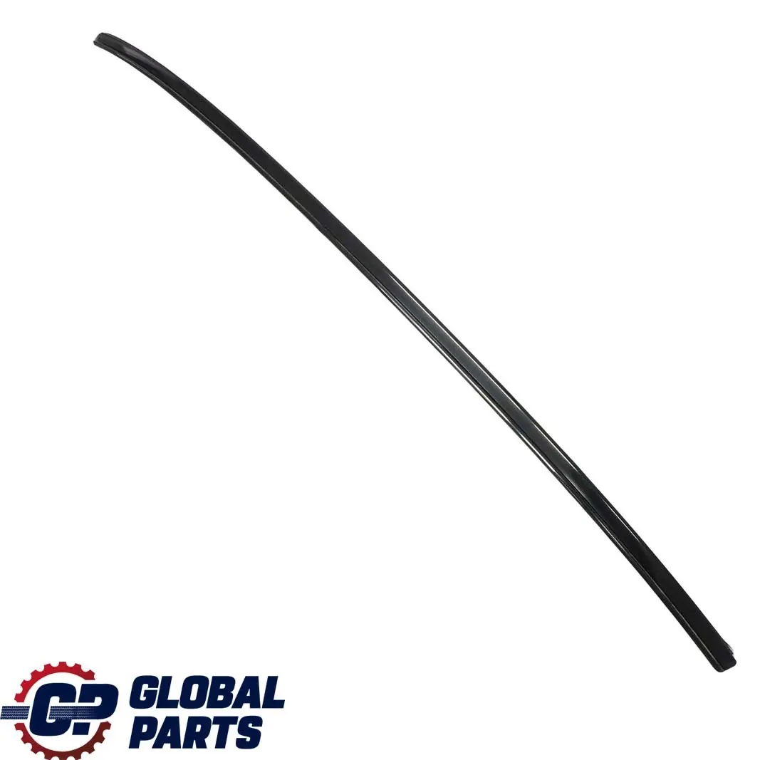 BMW E60 Izquierda Techo Moldura Barandilla Canalón Rail Negro Zafiro Metálico - SKU 7070195-BS - Número de pieza 7070195