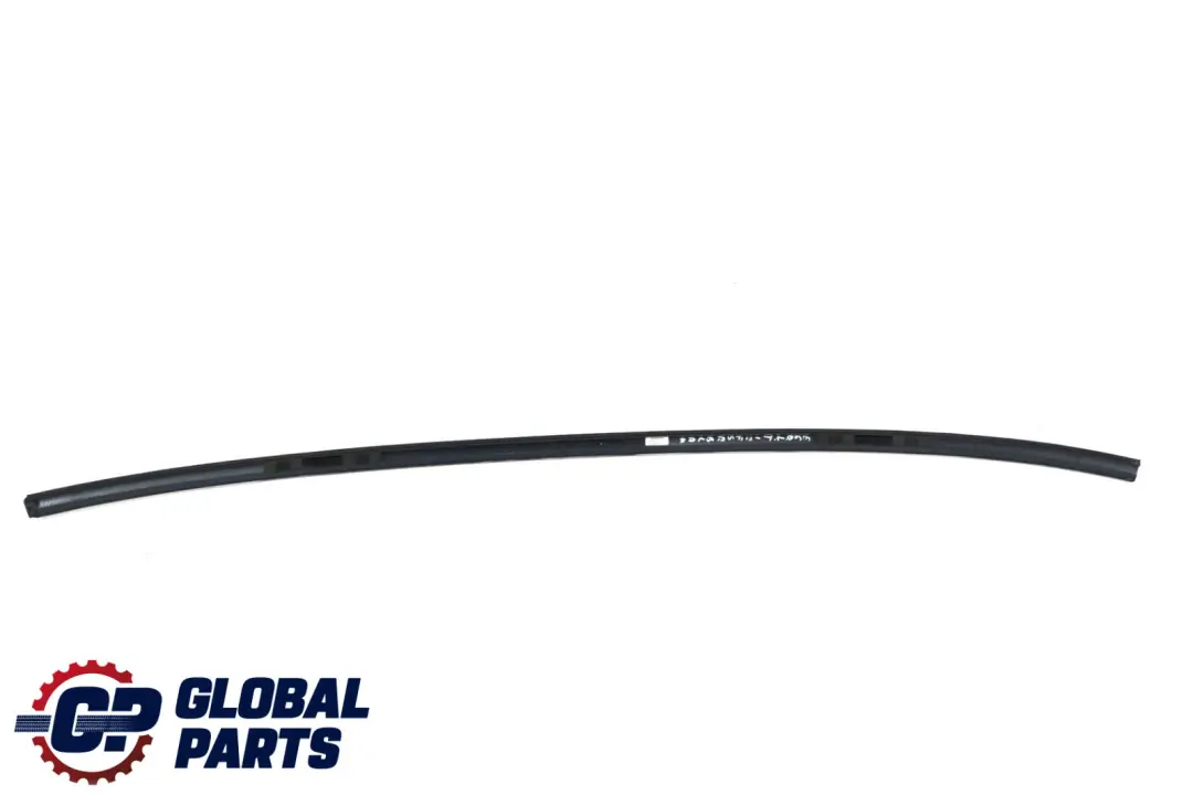 BMW 5 E60 Left Roof Moulding Railing Gutter Rail N/S Tiefseeblau Blue - A76 - SKU 7070195-DSB - Part number 7070195