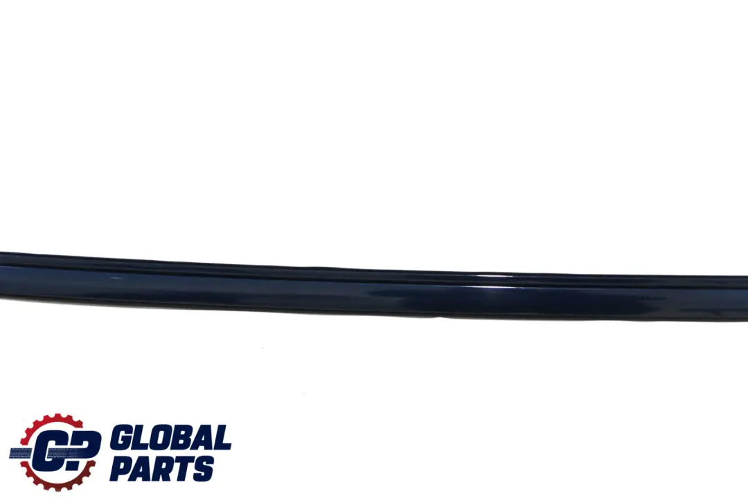 BMW 5 E60 Left Roof Moulding Railing Gutter Rail N/S Tiefseeblau Blue - A76 - SKU 7070195-DSB - Part number 7070195
