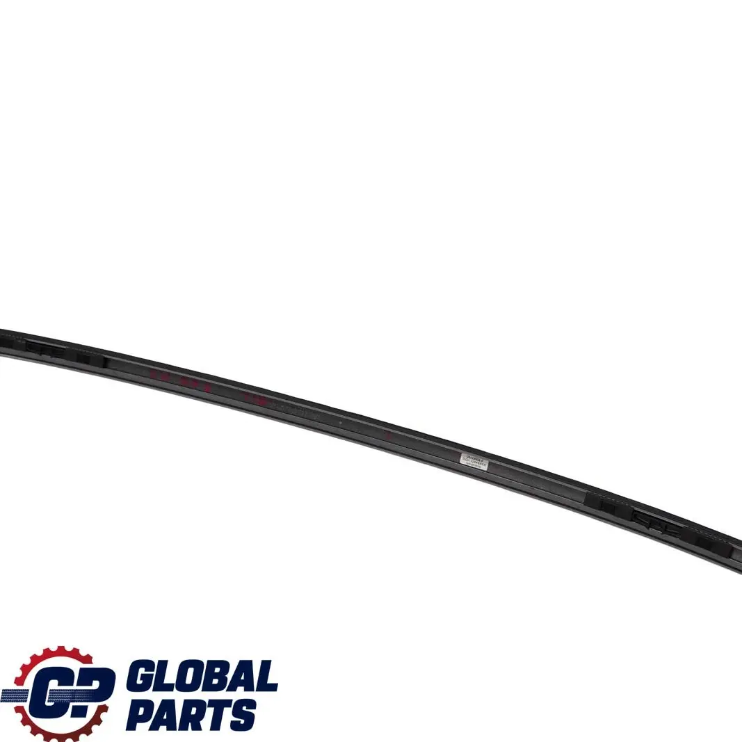 BMW 5 E60 Left Roof Moulding Railing Gutter Rail N/S Silverstone 2 - A29 - SKU 7070195-SIL - Part number 7070195