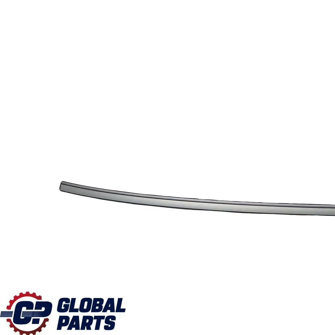 BMW 5 E60 Left Roof Moulding Railing Gutter Rail N/S Silverstone 2 - A29 - SKU 7070195-SIL - Part number 7070195