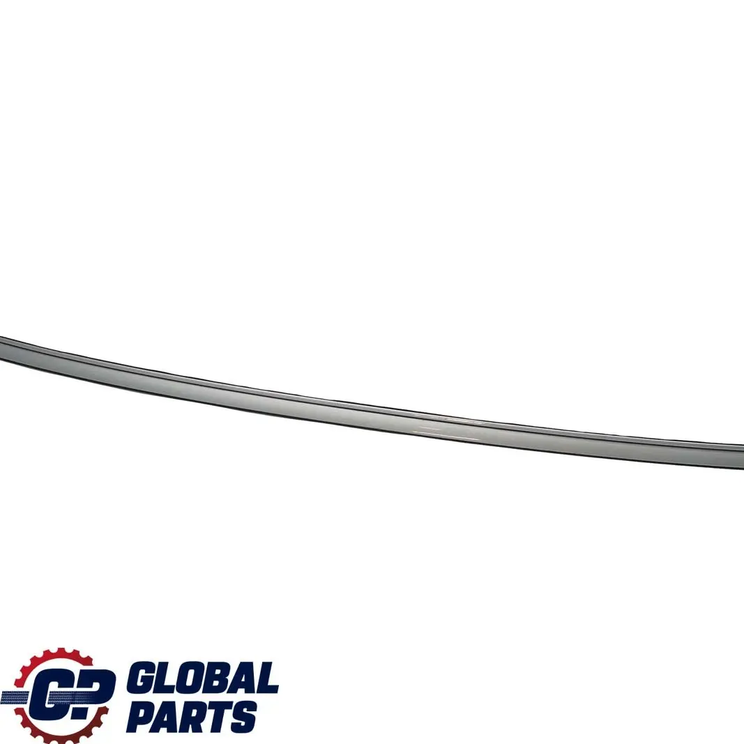 BMW 5 E60 Left Roof Moulding Railing Gutter Rail N/S Silverstone 2 - A29 - SKU 7070195-SIL - Part number 7070195