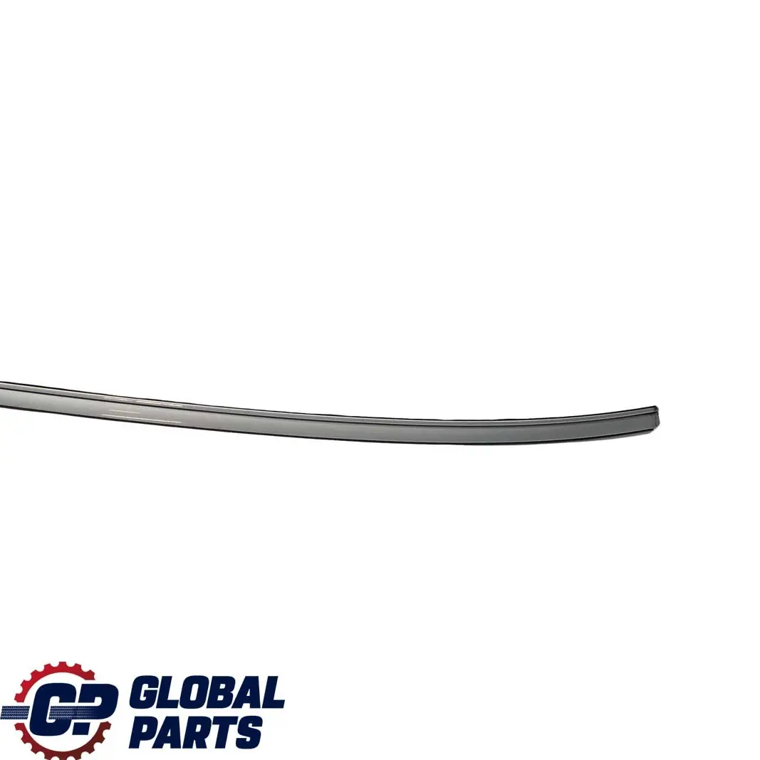 BMW 5 E60 Left Roof Moulding Railing Gutter Rail N/S Silverstone 2 - A29 - SKU 7070195-SIL - Part number 7070195