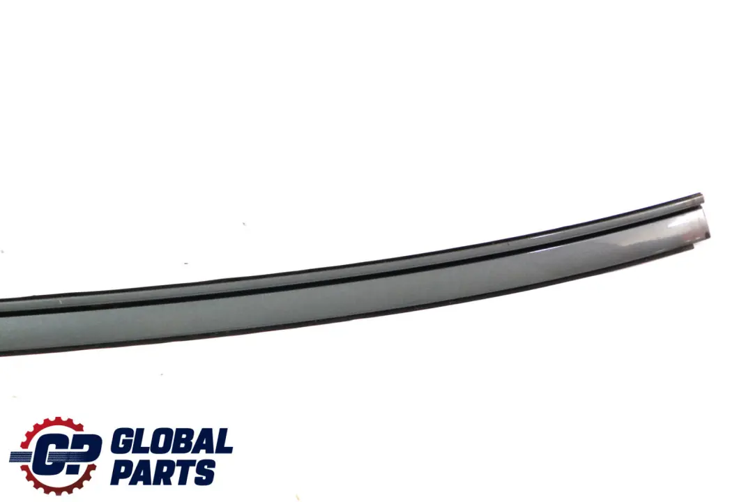 BMW 5 E60 Left Roof Moulding Railing Gutter Rail N/S Titangrau Grey A36 - SKU 7070195-TGR - Part number 7070195