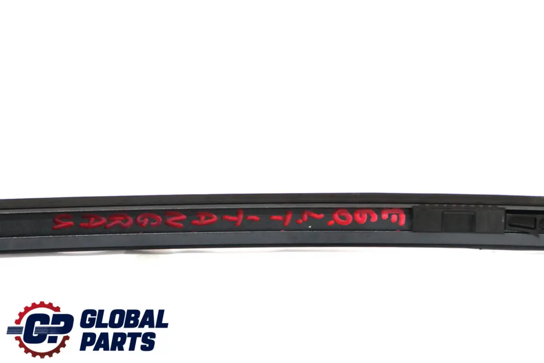 BMW 5 E60 Left Roof Moulding Railing Gutter Rail N/S Titangrau Grey A36 - SKU 7070195-TGR - Part number 7070195