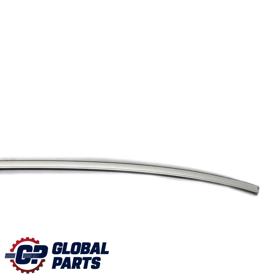 BMW 5 Series E60 E60N Left Roof Moulding Railing Gutter N/S Titansilber Silver - SKU 7070195-TS - Part number 7070195