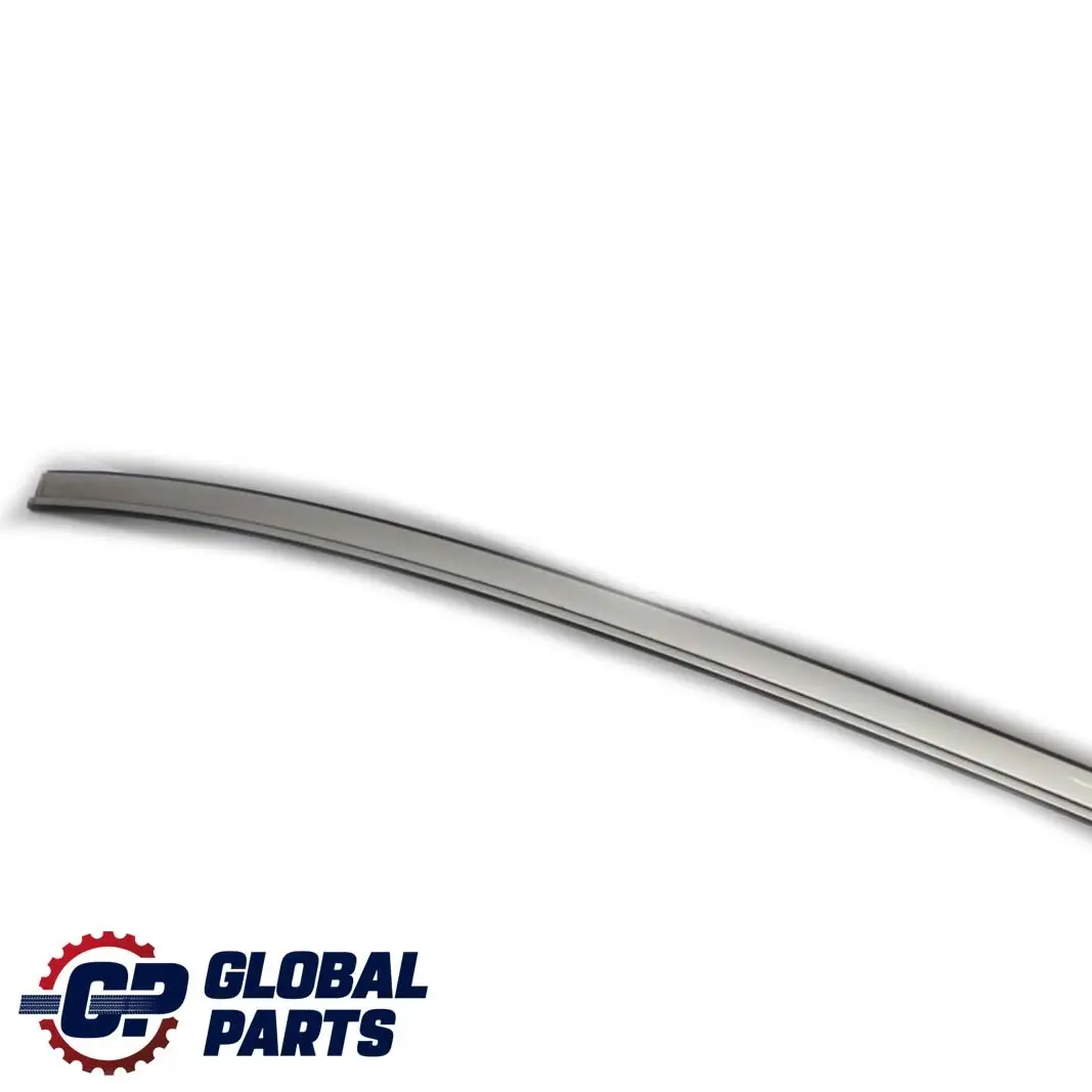 BMW E60 E60N Izquierda Techo Moldura Barandilla Canalón Titansilber Plata - SKU 7070195-TS - Número de pieza 7070195